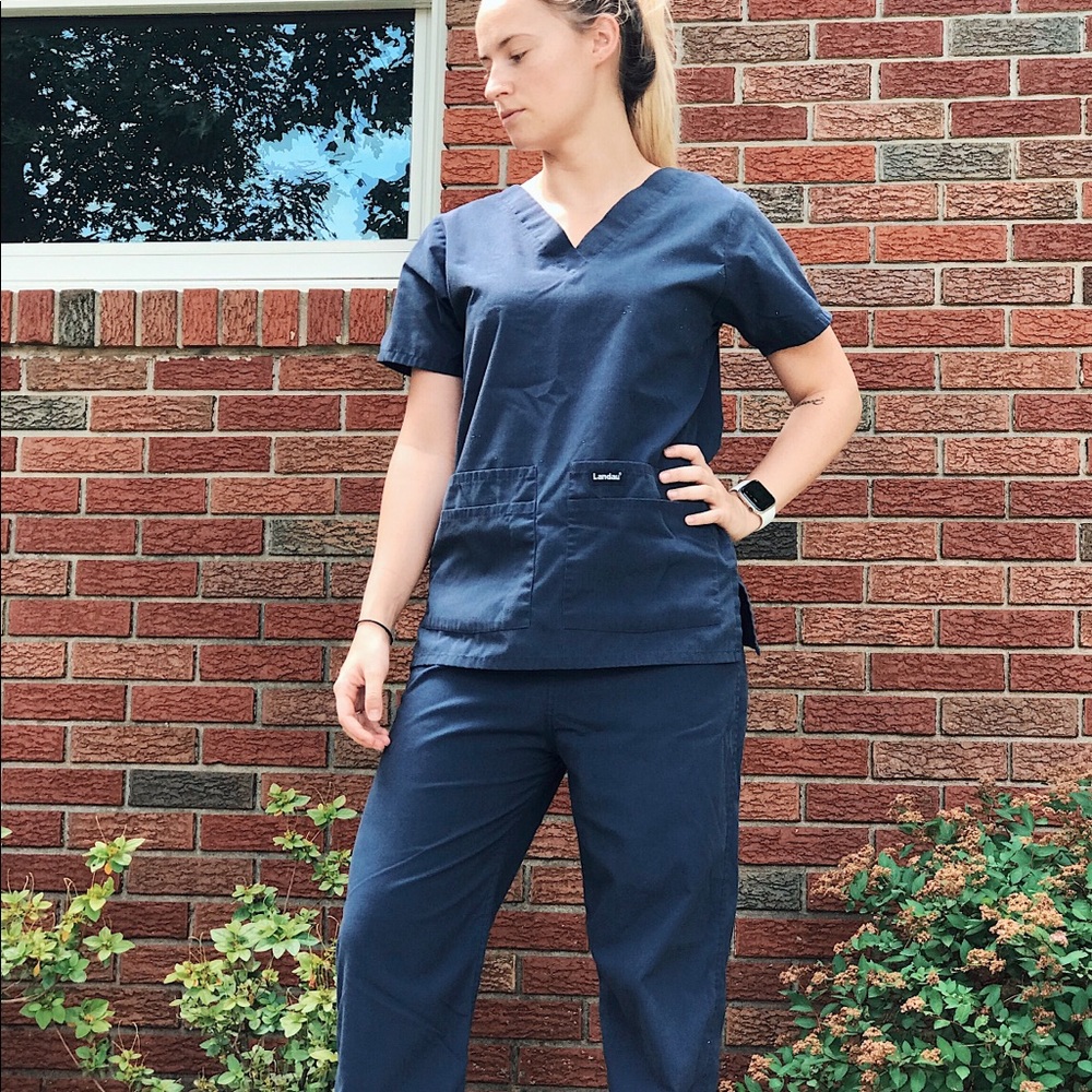 Navy Blue Scrubs